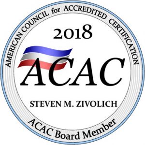 ACAC Board Member Seal Steve Zivolich